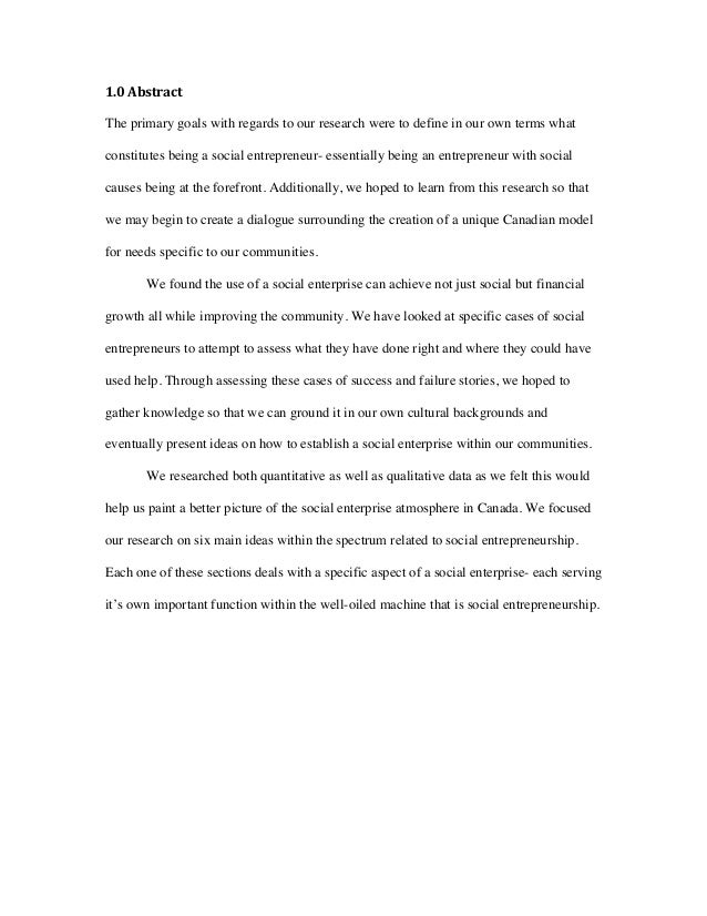 A Journal Dedicated to Entrepreneurship